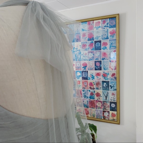 ⭐️NWT (Reposh) Nordstrom formal Pale Sage Halter Mesh Gown - Picture 9 of 14